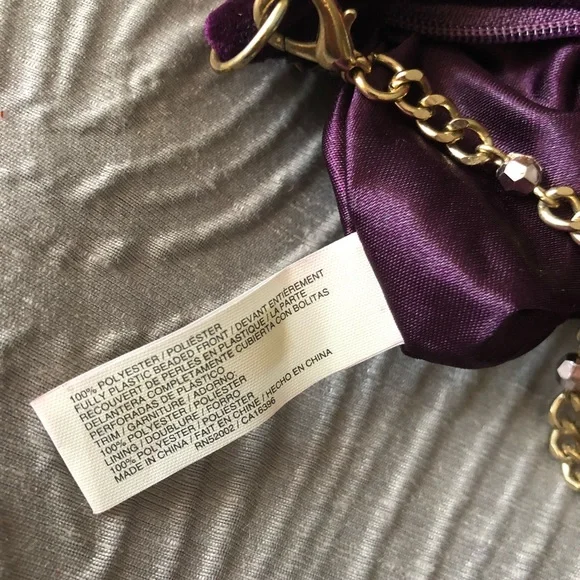 🎉🌹HP🌹🎉Liz Claiborne Beaded Evening Hand Purse - Picture 7 of 10